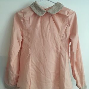 Peter Pan collar blouse